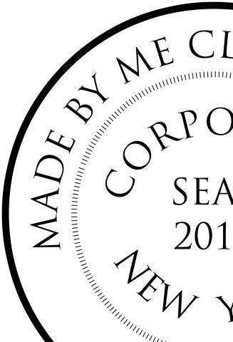 Corporate Seal White